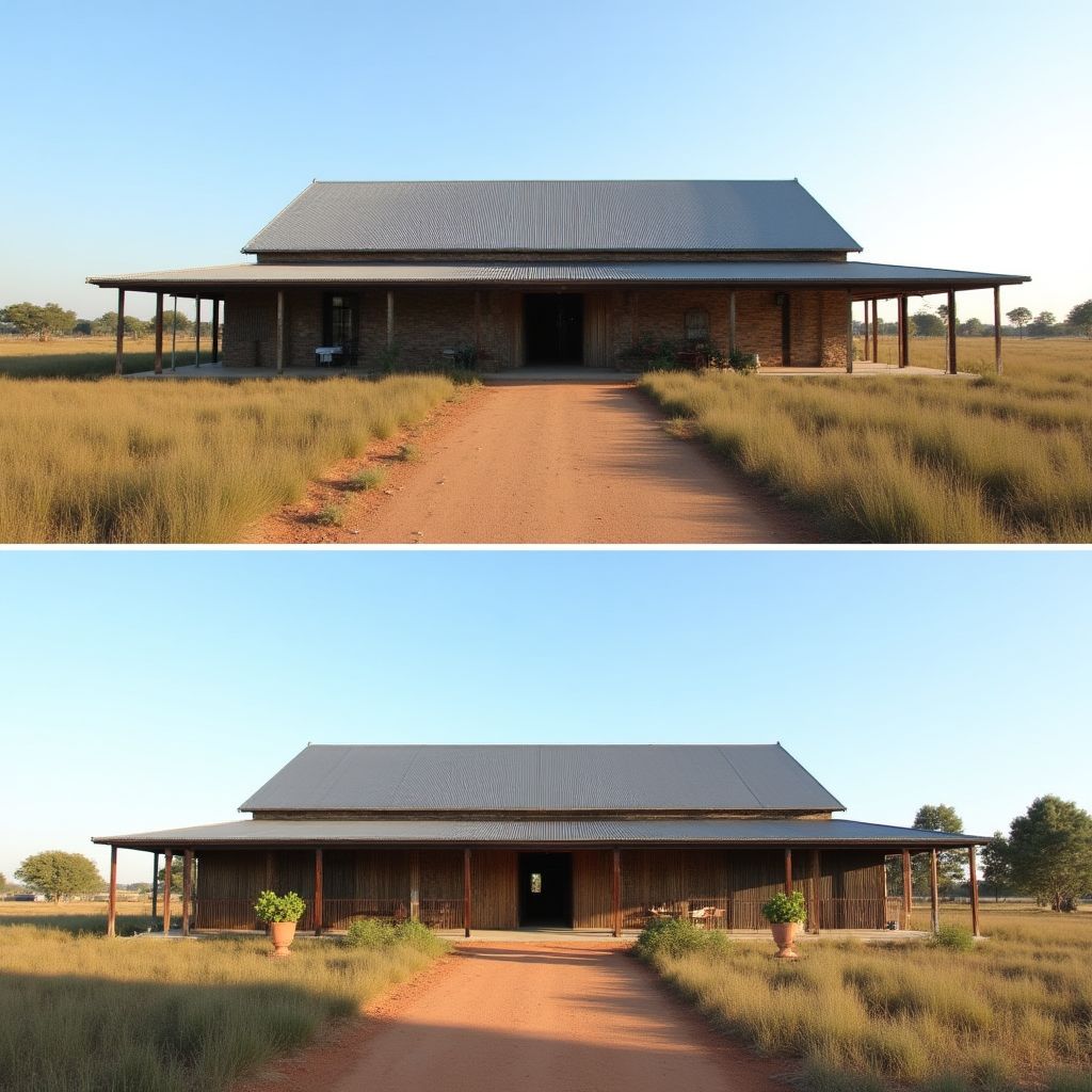 Modernización de estación YPF rural